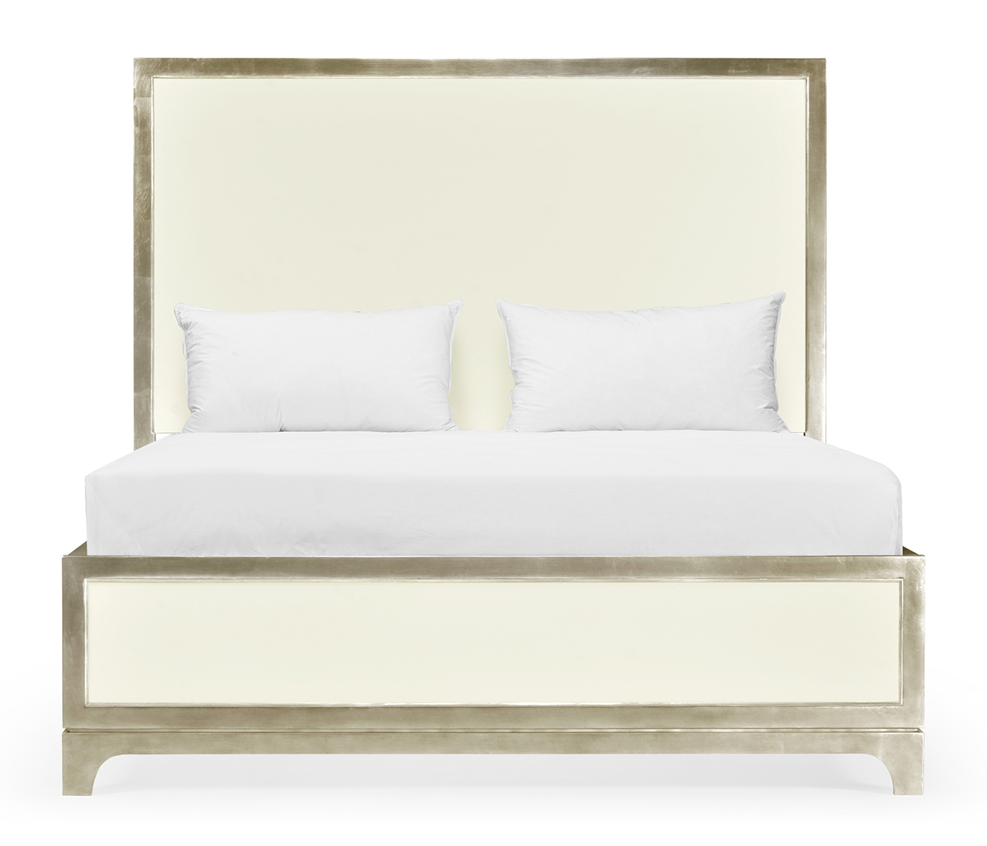 Blanc & Silver UK Queen Bed 