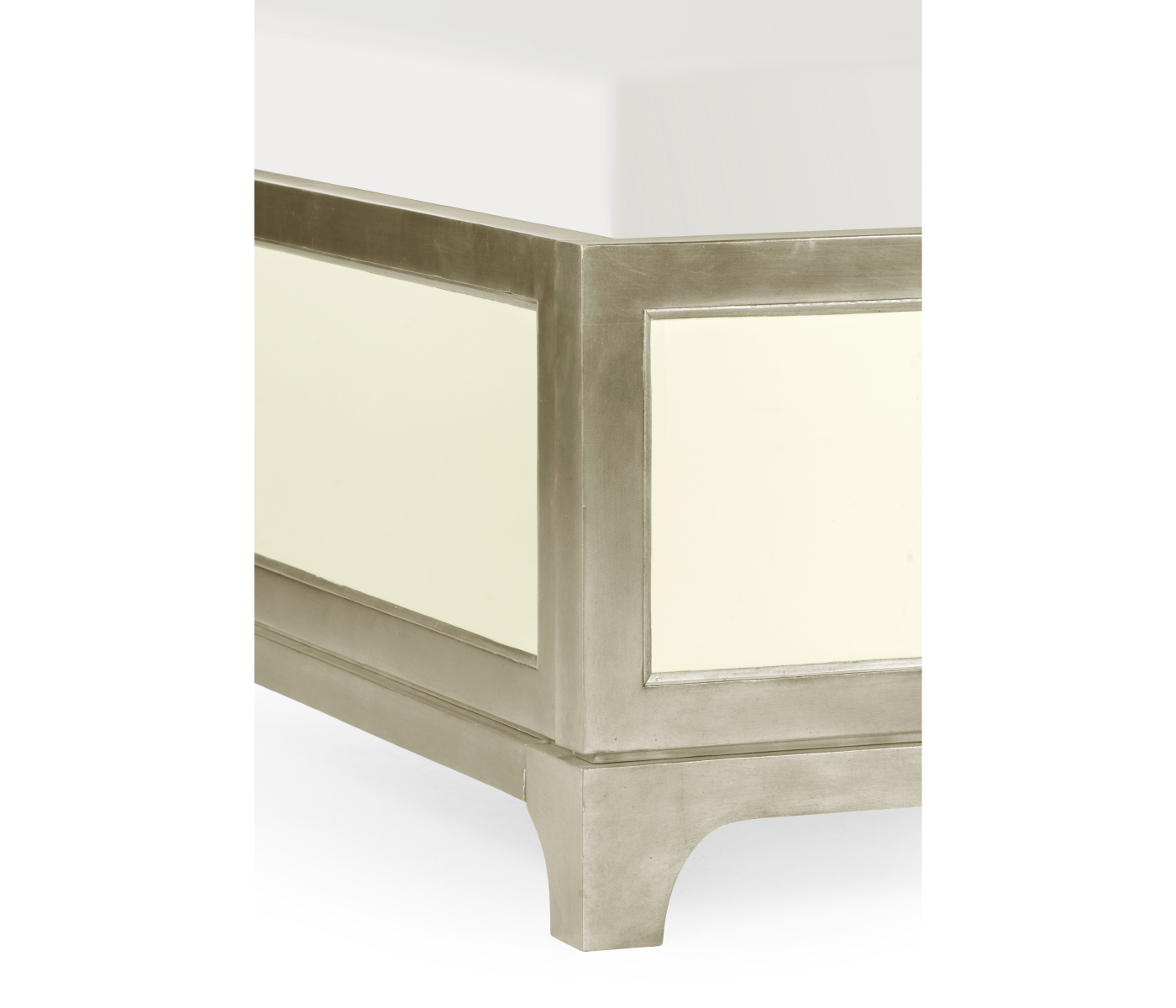 Blanc & Silver UK Queen Bed 