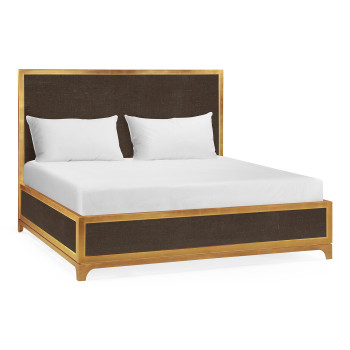 Coffee & Gold US King Bed