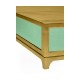 Robin's Egg & Gold US King Bed
