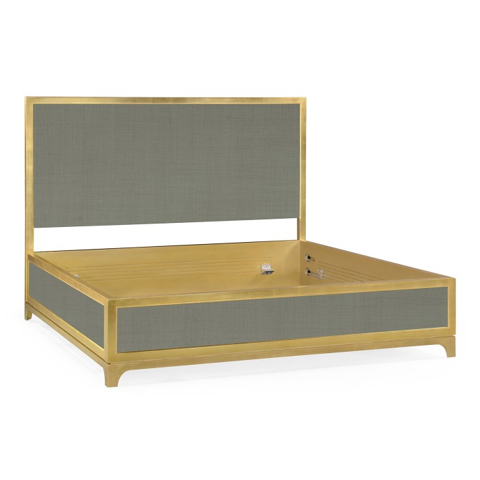 Slate & Gold US King Bed 