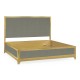 Slate & Gold US King Bed 