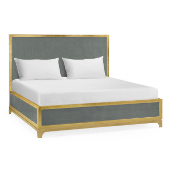 Flannel & Silver US King Bed 