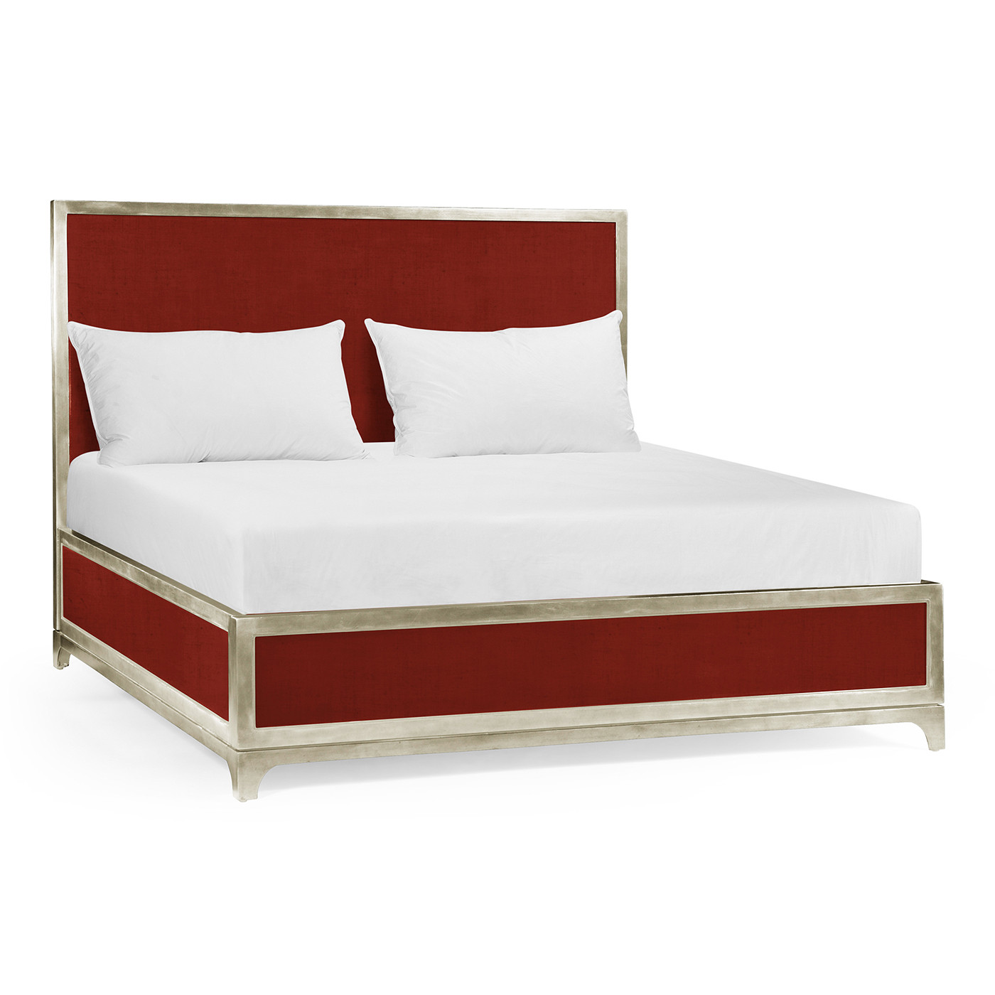Lipstick & Silver US King Bed 