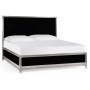 Noir & Silver US King Bed