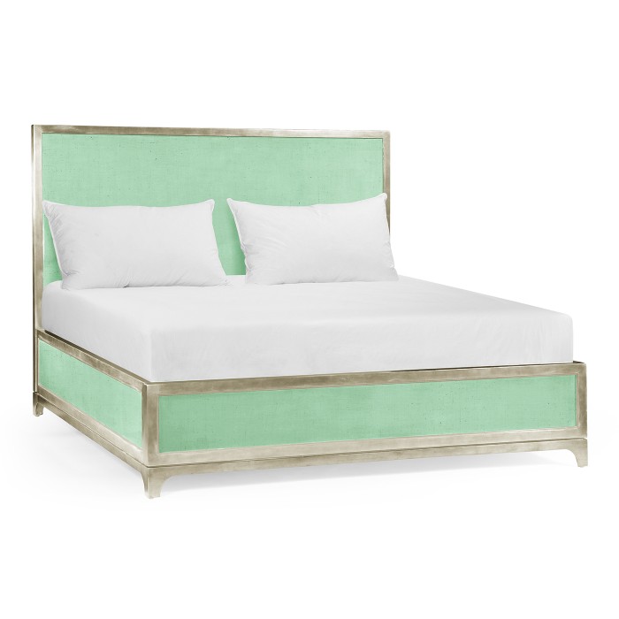 Robin's Egg & Silver US King Bed