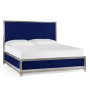 Royal Navy & Silver US King Bed