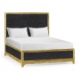 Charcoal & Gold US Queen Bed 