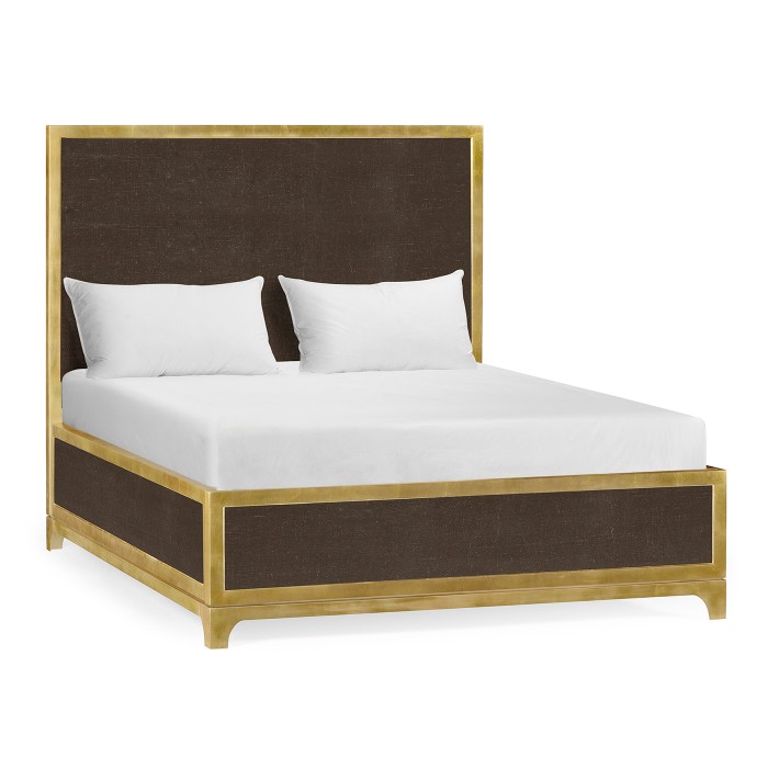 Coffee & Gold US Queen Bed