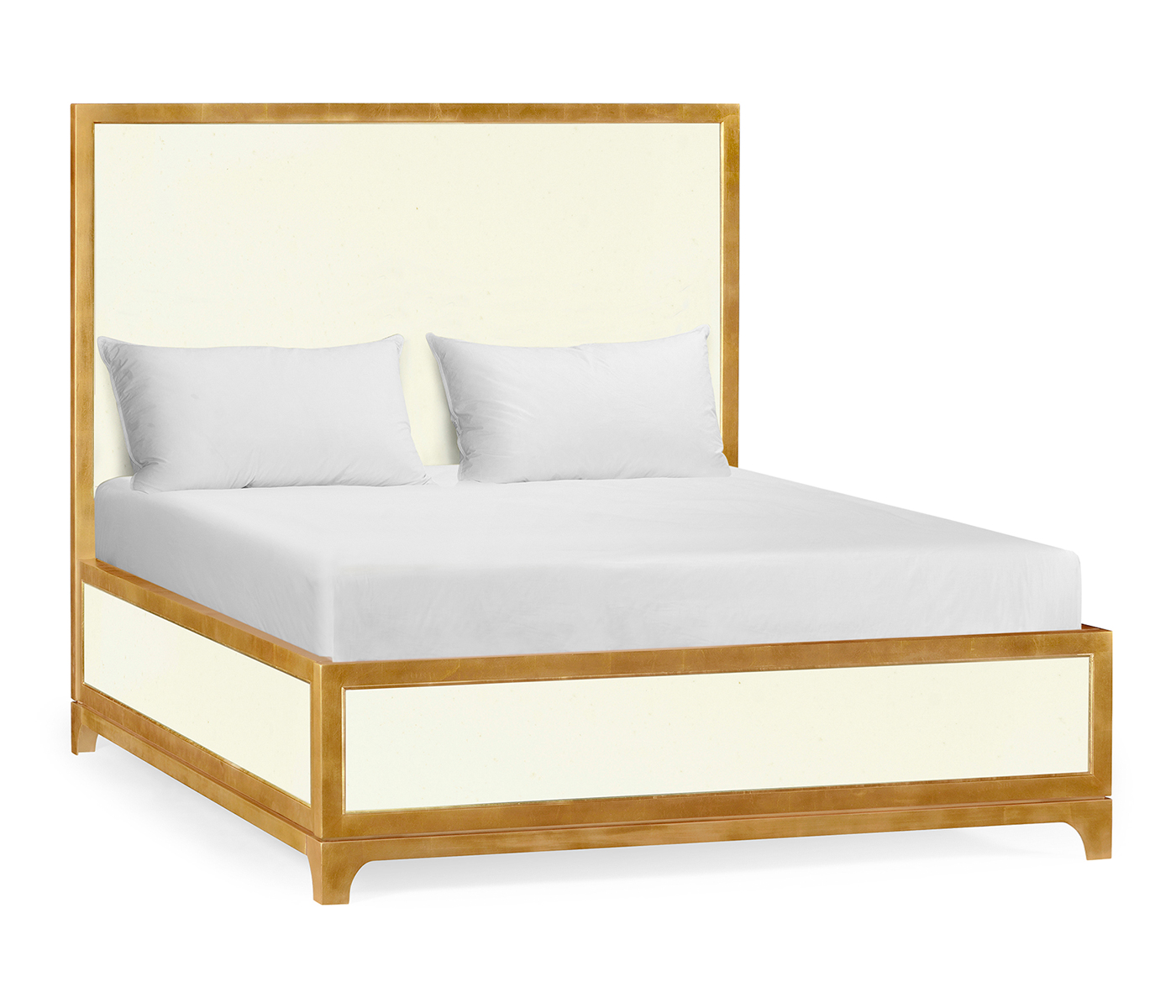 Blanc & Gold US Queen Bed 