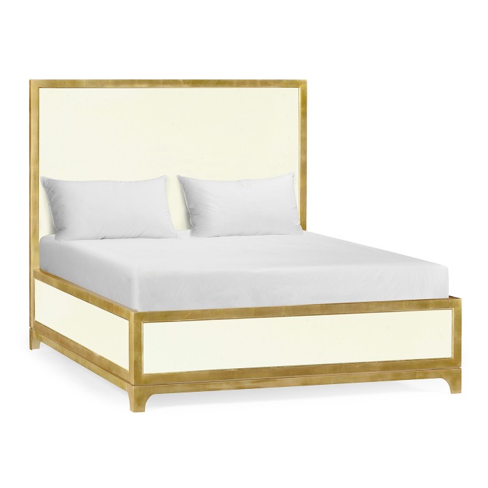 Blanc & Gold US Queen Bed 