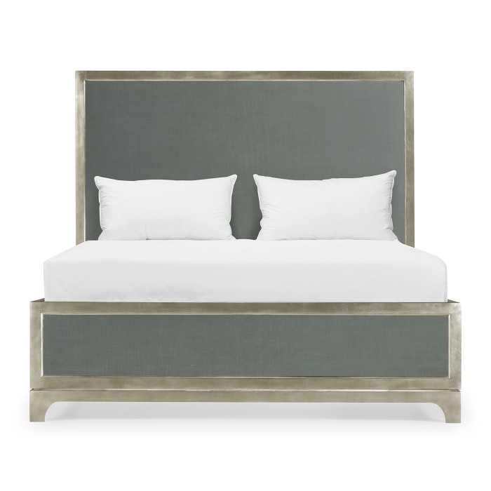 Flannel & Silver US Queen Bed 