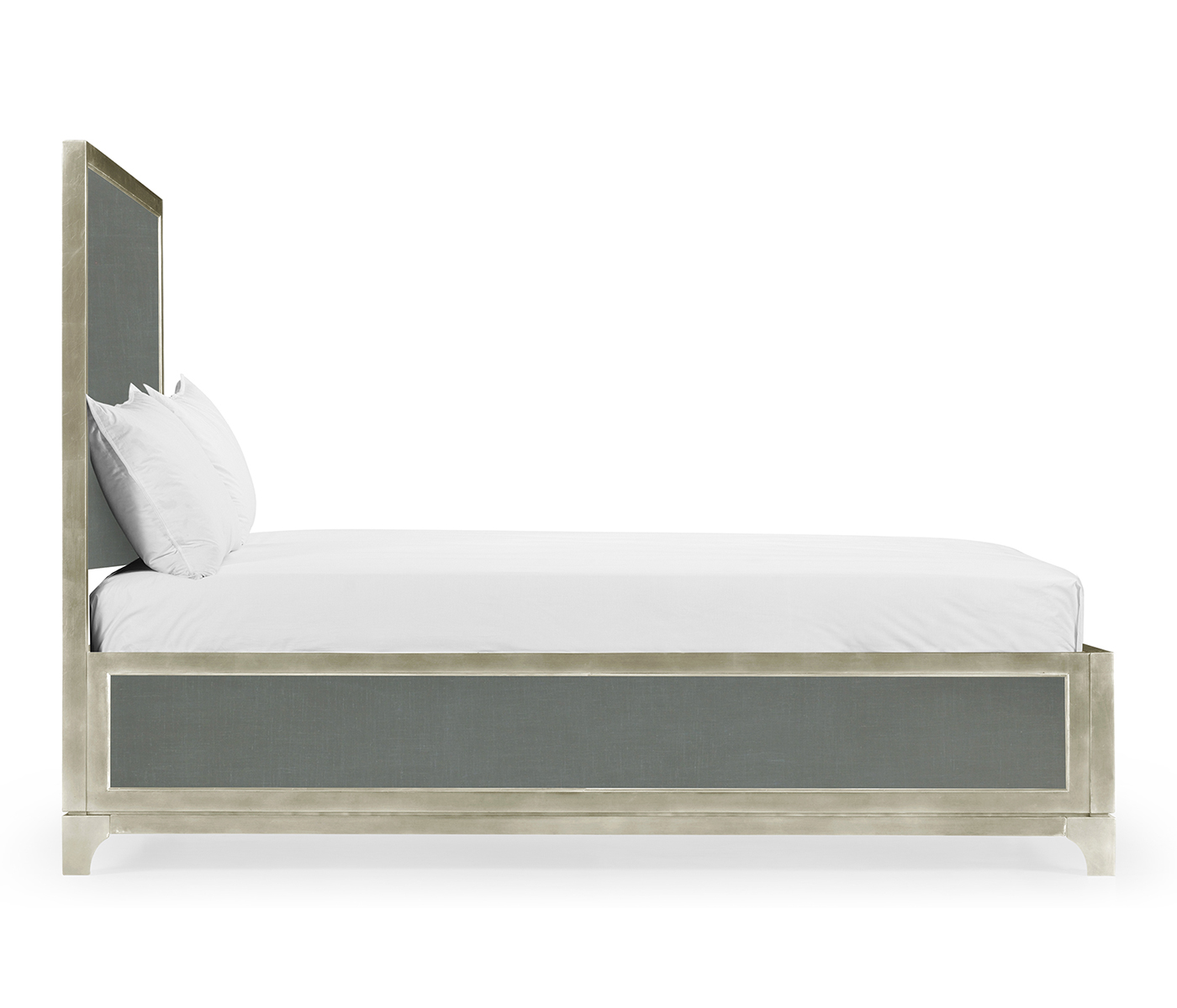 Flannel & Silver US Queen Bed 