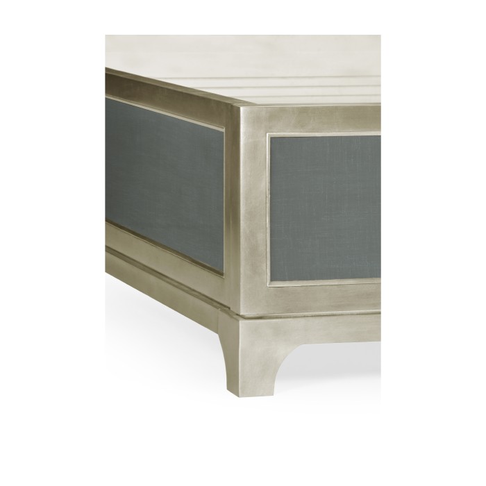 Flannel & Silver US Queen Bed 