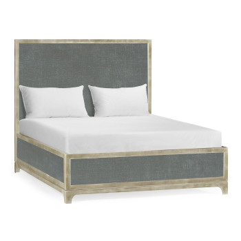 Flannel & Silver US Queen Bed 