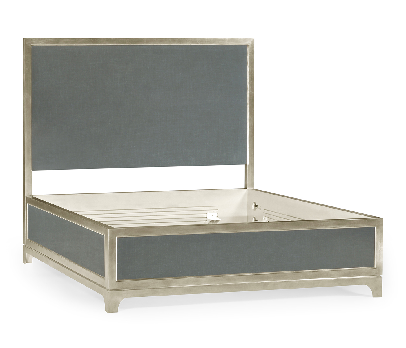 Flannel & Silver US Queen Bed 