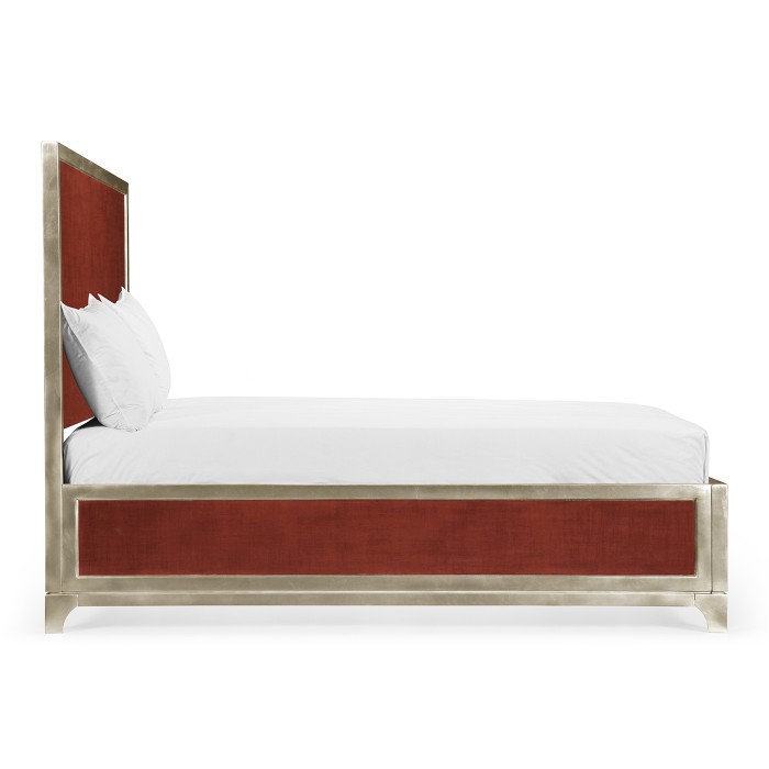 Lipstick & Silver US Queen Bed 