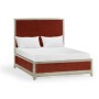 Lipstick & Silver US Queen Bed 