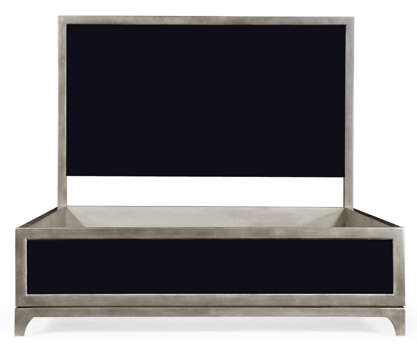 Noir & Silver US Queen Bed