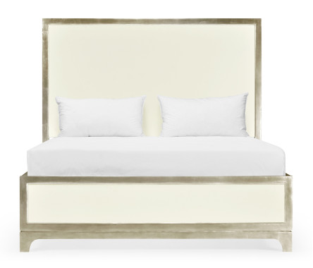 Blanc & Silver US Queen Bed 