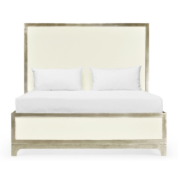 Blanc & Silver US Queen Bed 