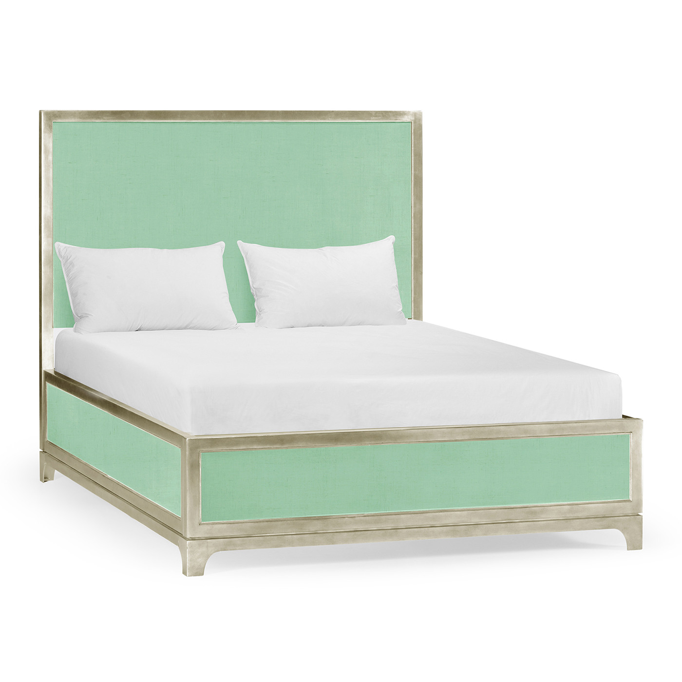 Robin's Egg & Silver US Queen Bed