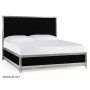 Noir & Silver UK King Bed