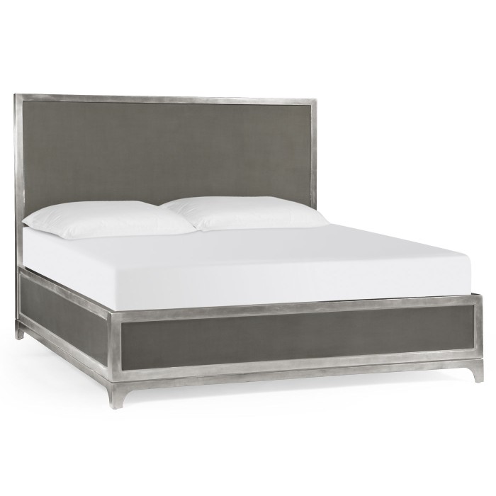 Slate & Silver UK Queen Bed 