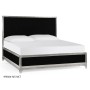 Noir & Silver UK Queen Bed