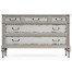 Grey Painted And Antiqued Chest of Drawers