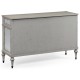 Grey Painted And Antiqued Chest of Drawers