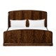 Biedermeier Mahogany Cali King Bed
