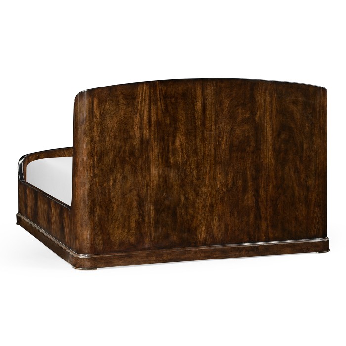 Biedermeier Mahogany Cali King Bed