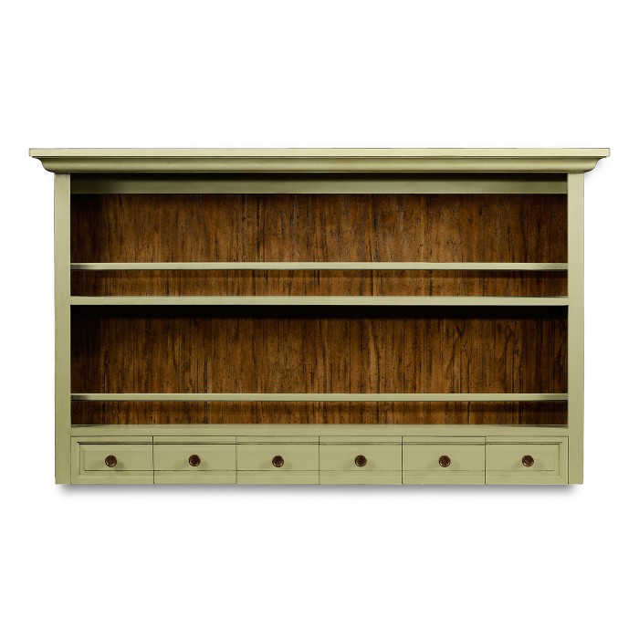 Gustavian Style Walnut Plate Rack