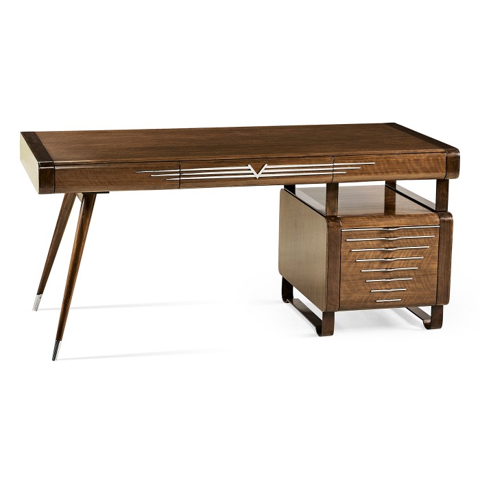 50's Americana Pedestal Desk
