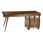 50's Americana Pedestal Desk