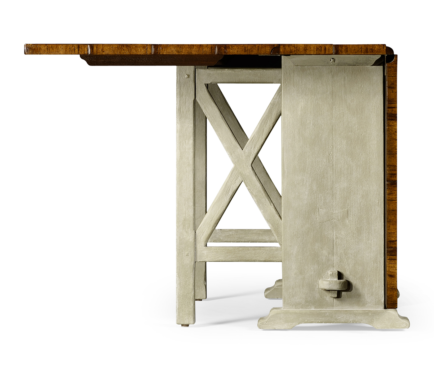 Gustavian style gateleg dining table