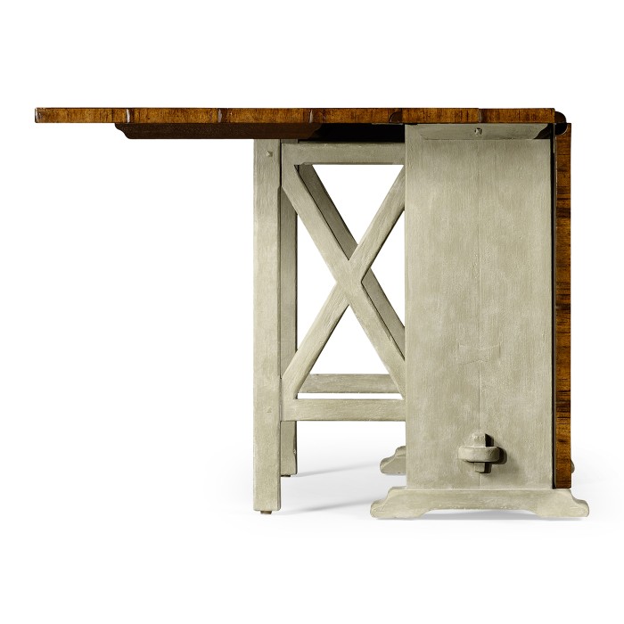 Gustavian Style Gateleg Dining Table 48