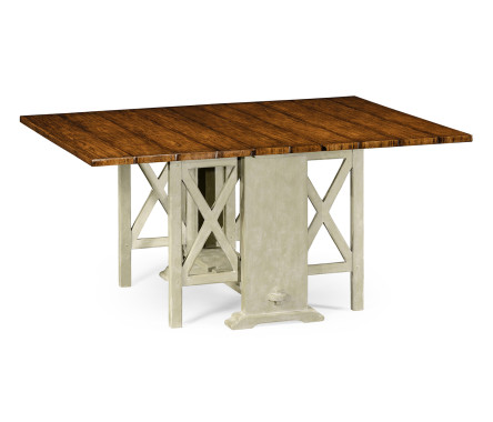 Gustavian style gateleg dining table
