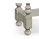 Grey Painted Rectangular Side Table