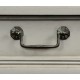 Grey Painted Rectangular Side Table