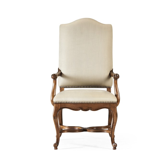 French Baronial Style Country Arm Chair
