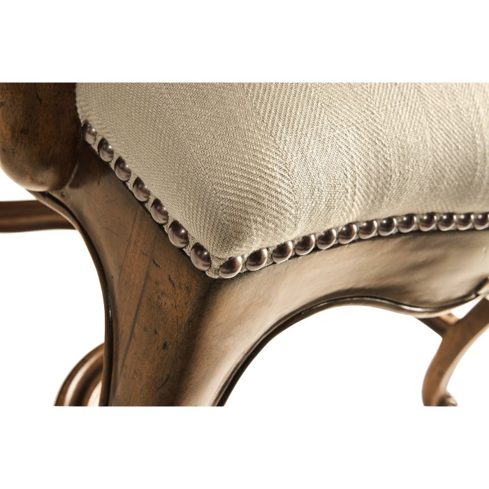 French Baronial Style Country Arm Chair