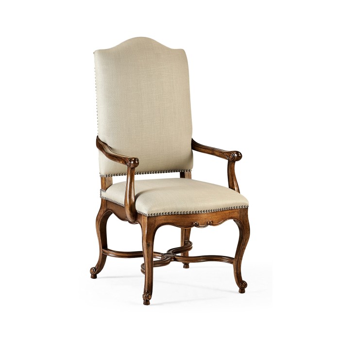 French Baronial Style Country Arm Chair
