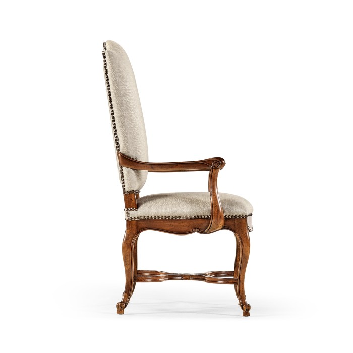 French Baronial Style Country Arm Chair
