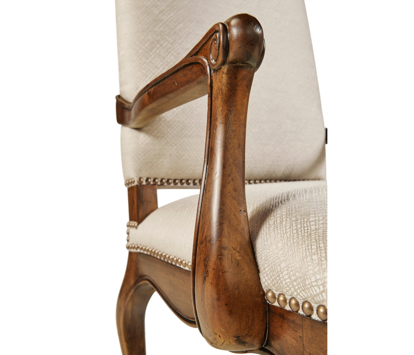 French Baronial Style Country Arm Chair