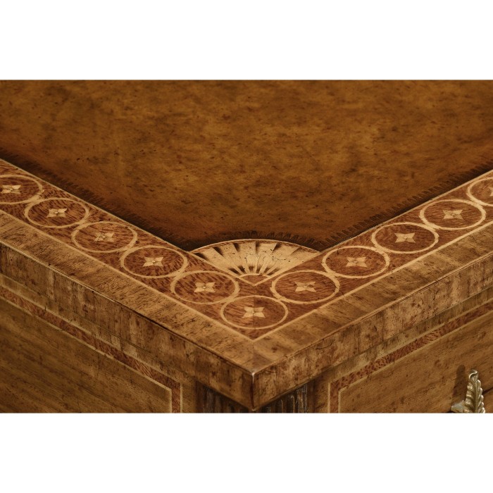 Napoleon III style writing table with fine inlay
