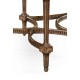 Napoleon III style writing table with fine inlay