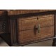 Napoleon III style writing table with fine inlay