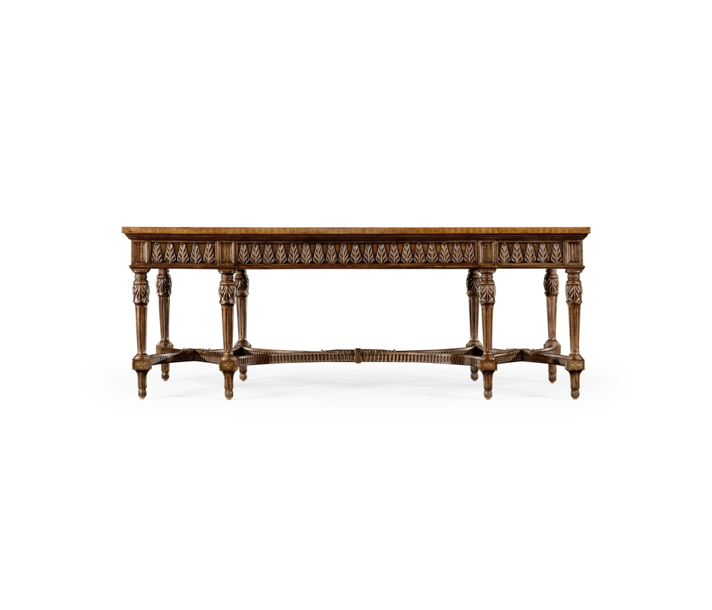 Napoleon III style coffee table with fine inlay
